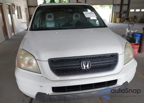 2005 Honda Pilot Ex-L from USA, damaged, VIN 5FNYF18505B043379